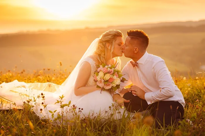 Zábavné svatební focení plné lásky a radosti